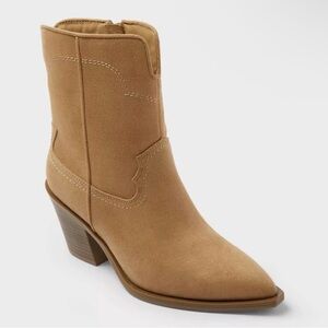 Dallas Ankle Western Bootie Memory Foam Insole Universal Thread Women’s Size 10